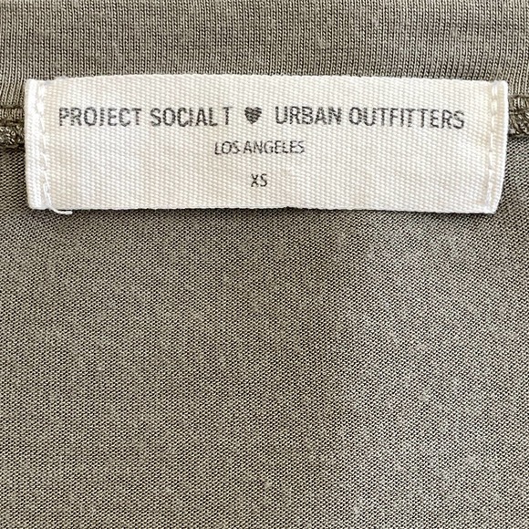 Urban Outfitters x Project Social T Criss-cross tee Women's Size XS - Picture 4 of 7
